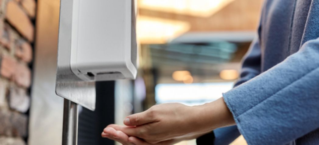 Hand Sanitizer Dispenser - How to Refill an Ecolab Hand Sanitizer Dispenser