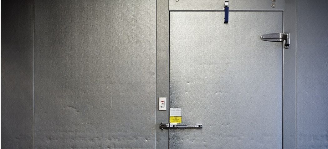 Door Closer on a commercial freezer door - Kason door closer removal: When should it be replaced