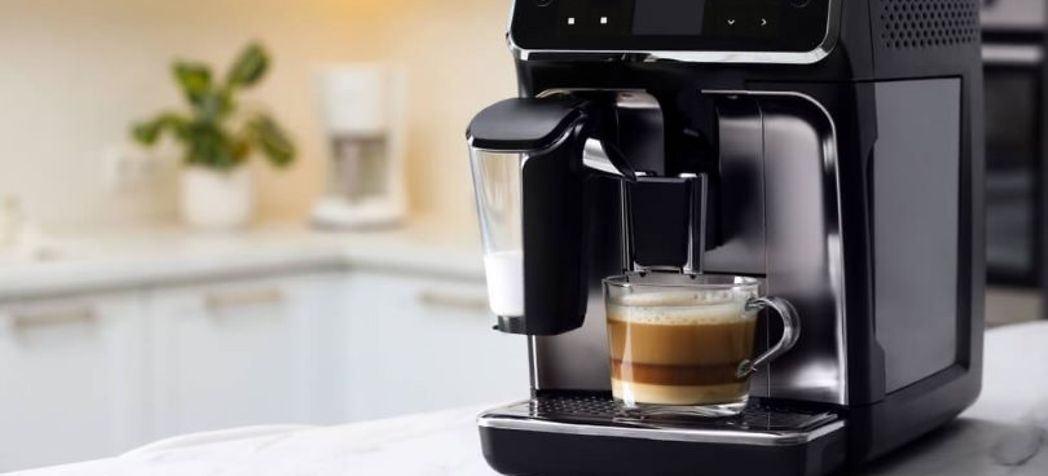 Espresso machine on a counter - Saeco Espresso Machine Troubleshooting