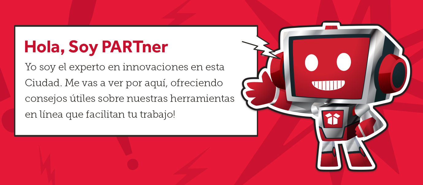 Banner del programa PARTner de Parts Town que promueve los beneficios de la colaboración