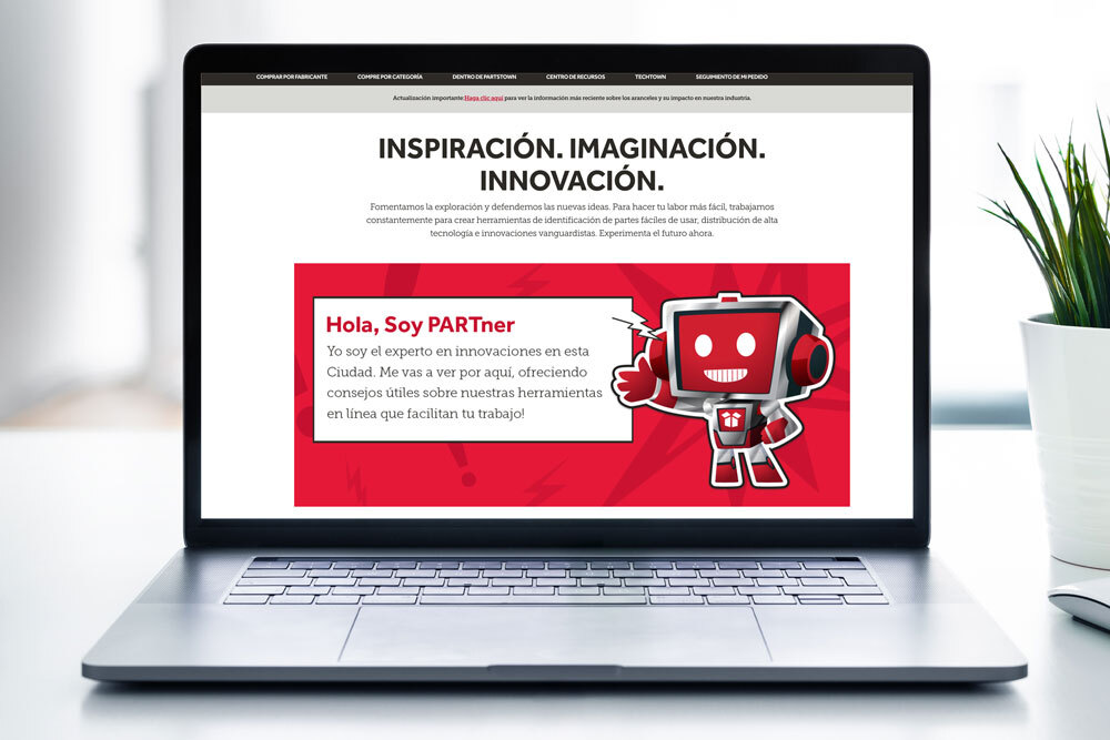 Parts Town - Tecnología fácil de usar - imagen