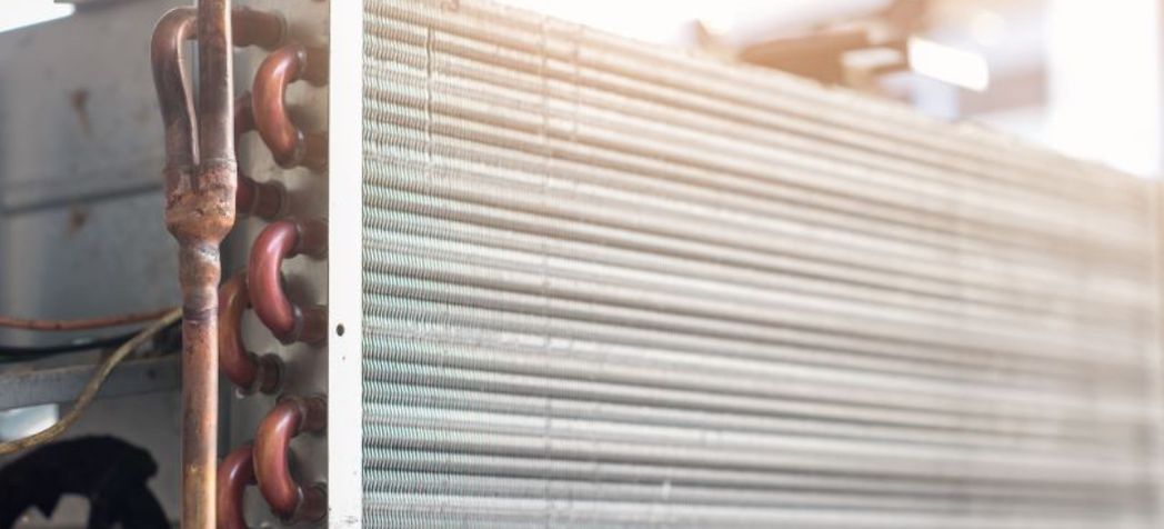 Air conditioner coil in the sunlight - How to Clean a Coil on an Air Conditioner