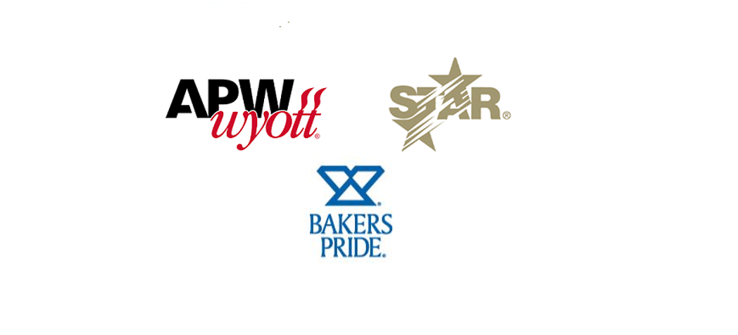 APW Wyott Logo - Bakers Pride Logo - Star Logo