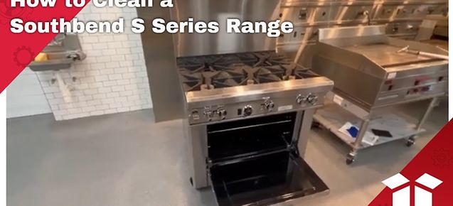 How to Clean a Southbend S series range (Thumbnail)