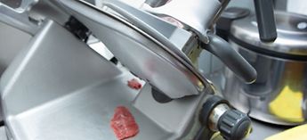 Piece of Meat on a Slicer - Bizerba Slicer Troubleshooting