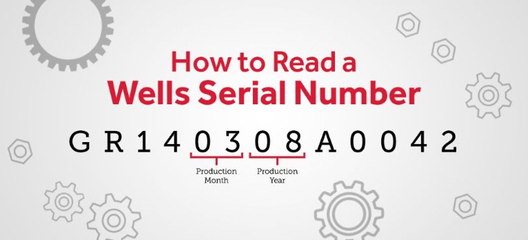wells serial number graphic - wells serial number lookup
