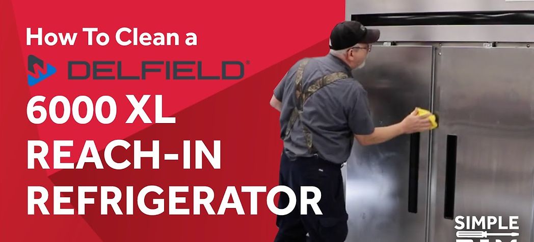 How to Clean a Delfield 6000XL Reach-In Refrigerator (Thumbn