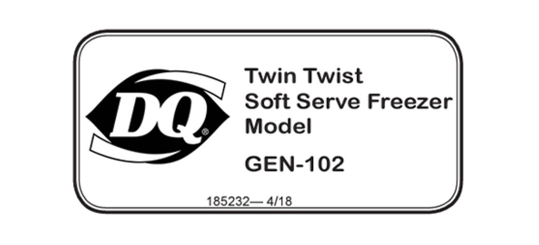 Image - Electro Freeze GEN-102 Manual