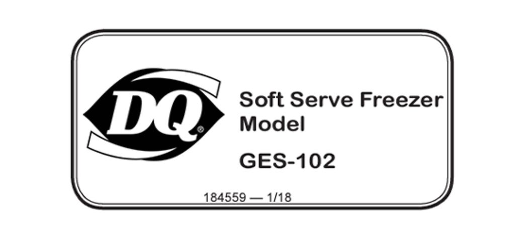 Image - Electro Freeze GES-102 Manual