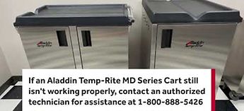 Aladdin Temp-Rite MD Series Cart Troubleshooting (Thumbnail)