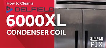 Delfield 6000XL Coil Cleaning
