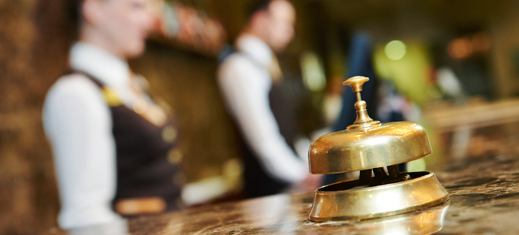Hotel-Service-Bell-on-Counter-Hotel-Interior-Design-Ideas