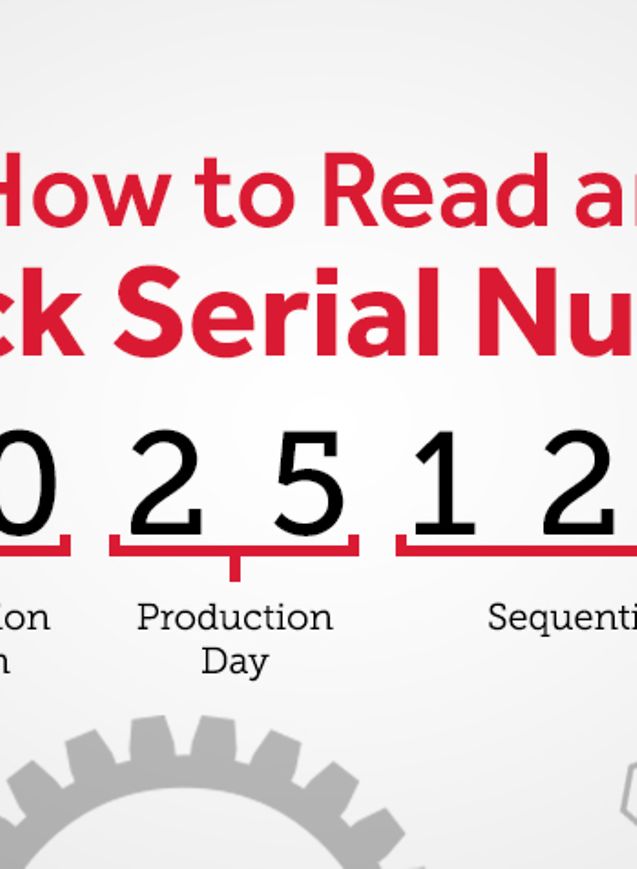 How to Find and Read a Perlick Refrigerator Serial Number Parts Town