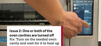 TurboChef Single & Double Batch Ovens Not Working: Troublesh