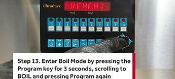 How to Boil Out an Ultrafryer UltraGold Series Fryer: Popeye