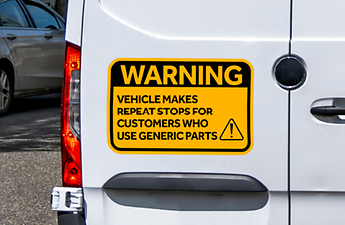Service van - Get real OEM parts faster - Parts Town