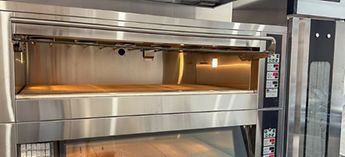 Commercial pizza oven - Lincoln Impinger Pizza Oven Cleaning