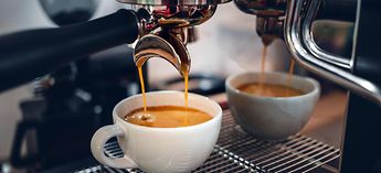 Rancilio Espresso Machine Operating Photo