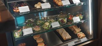 Display case with sandwiches and donuts - hussmann refrigerated display case troubleshooting