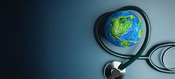 stethoscope around the earth - sustainability in hospital kitchens