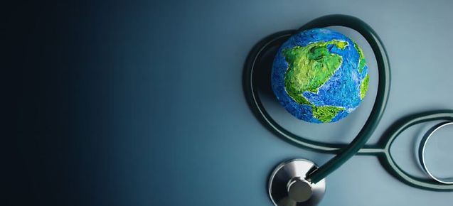 stethoscope around the earth - sustainability in hospital kitchens