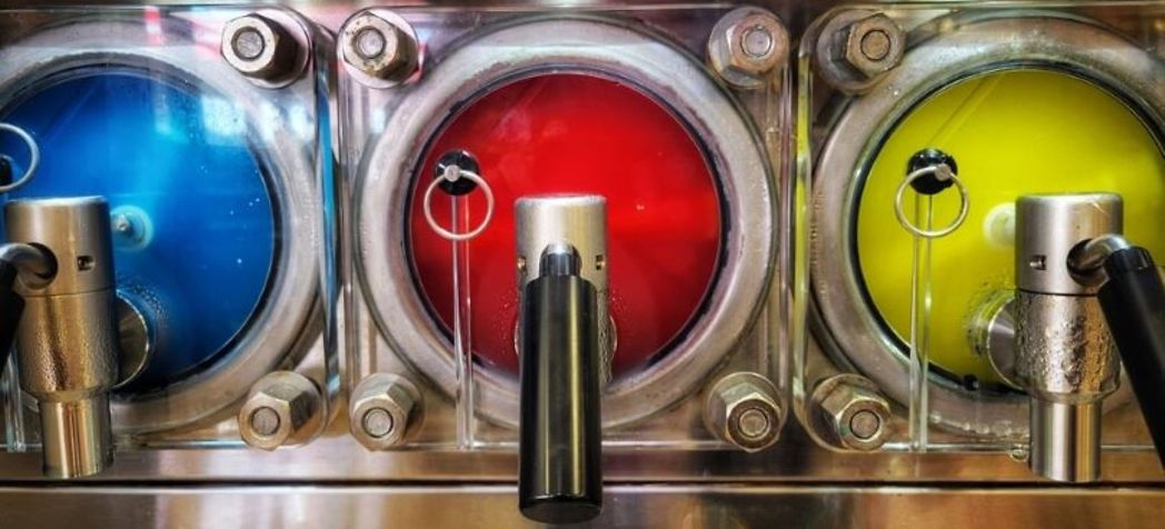 close up of a slushie machine - cornelius viper frozen beverage pm
