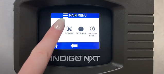 Picture - Programming a Manitowoc Ice NXT Machine