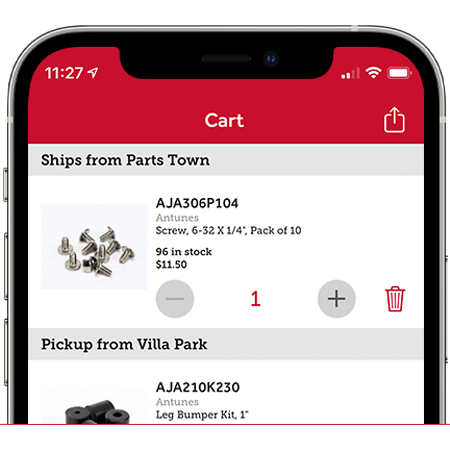 Synchronized Cart Image