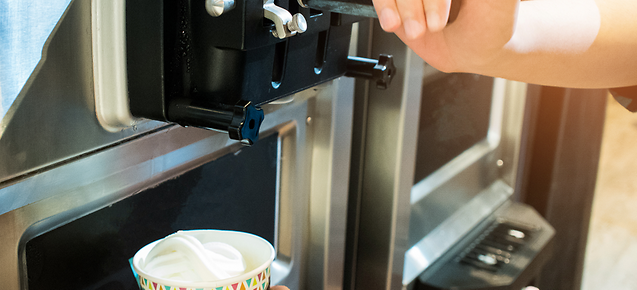 Stoelting E111 Endura Single Flavor Countertop Frozen Yogurt-Soft Serve Ice  Cream Machine