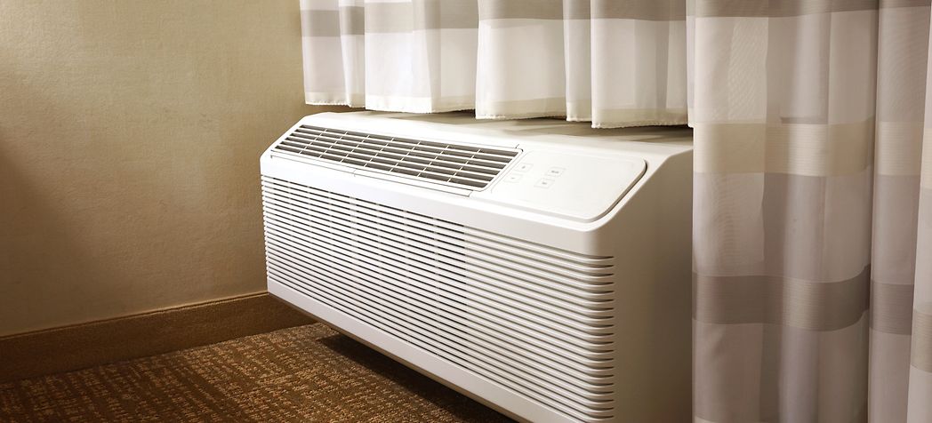 PTAC Unit in Hotel Room