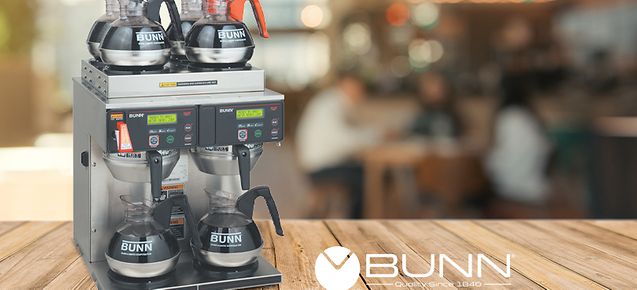 BUNN DUAL SH DBC COFFEE BREWER - Gillette Restaurant Equipment